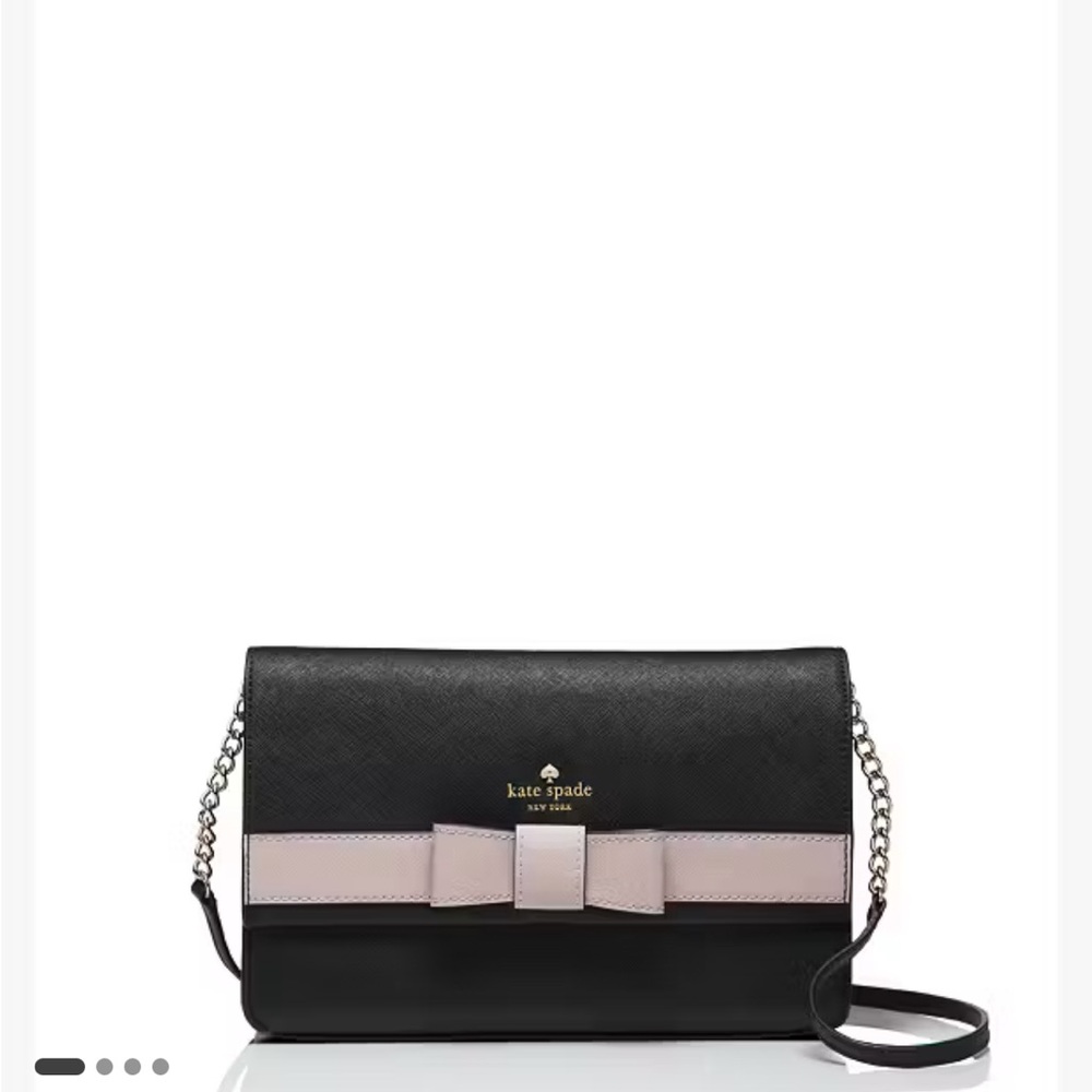 Kate Spade Black and Pink Crossbody Bag